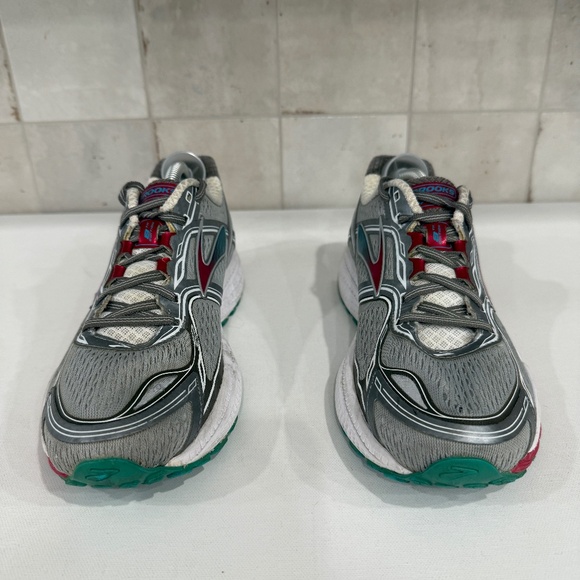 Brooks Ghost 8 GTX Running Shoe Gray Pink Sole 120193-1B-073 Woman's Size 8 Wide - Picture 3 of 13